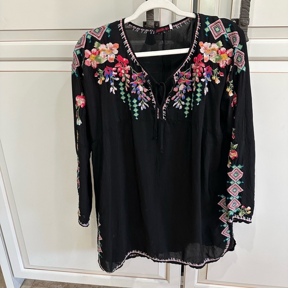 Johnny Was Vanessa Blouse Tunic - Picture 2 of 6
